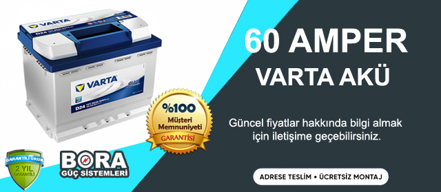 60 amper akü varta